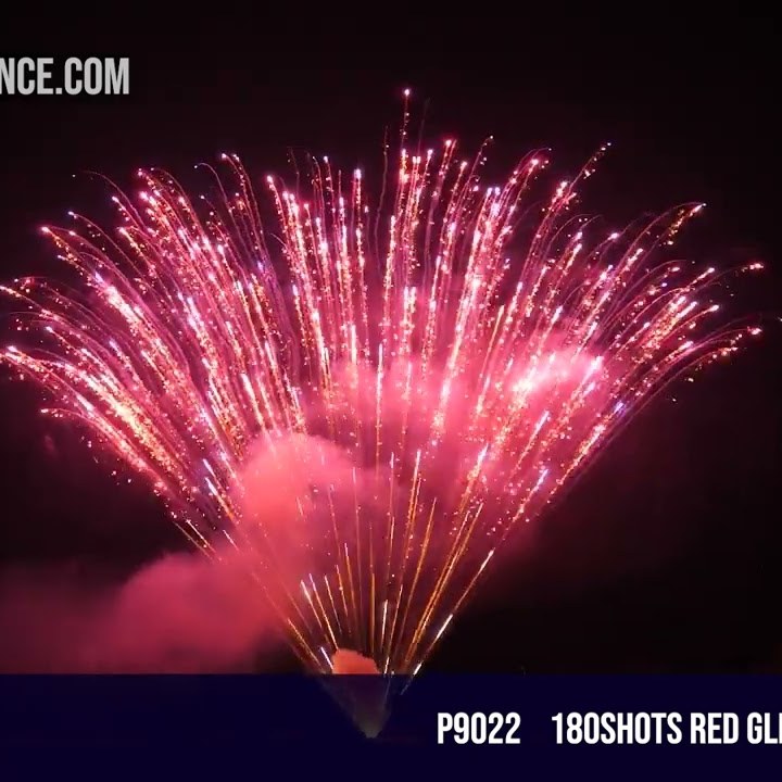 View image 180Shots Red Glittery Palm Comet