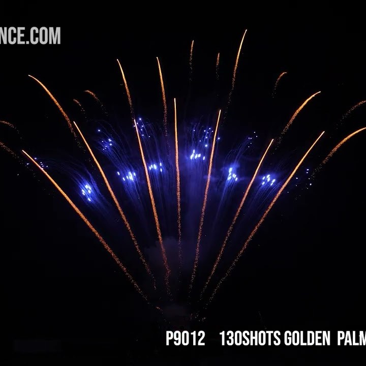View image 130Shots Golden Palm Tail Blue Dahlia
