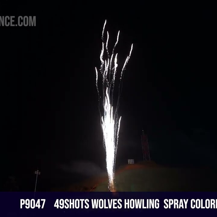 49shots wolves howling spray colorful Dahlia chry
