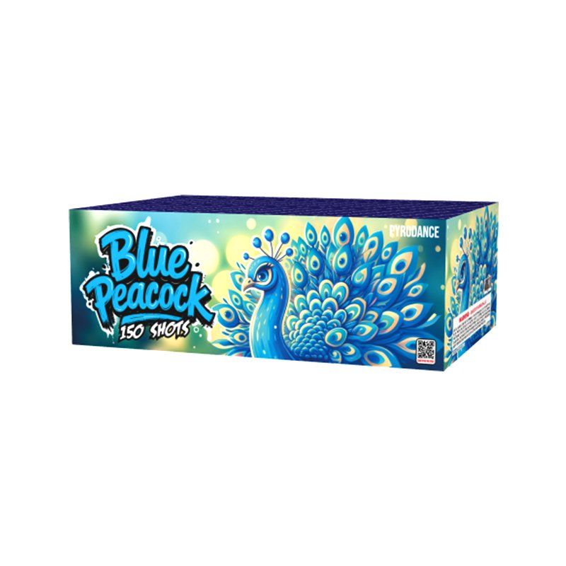 blue peacock fireworks